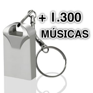 Pen Drive com +1.300 Músicas