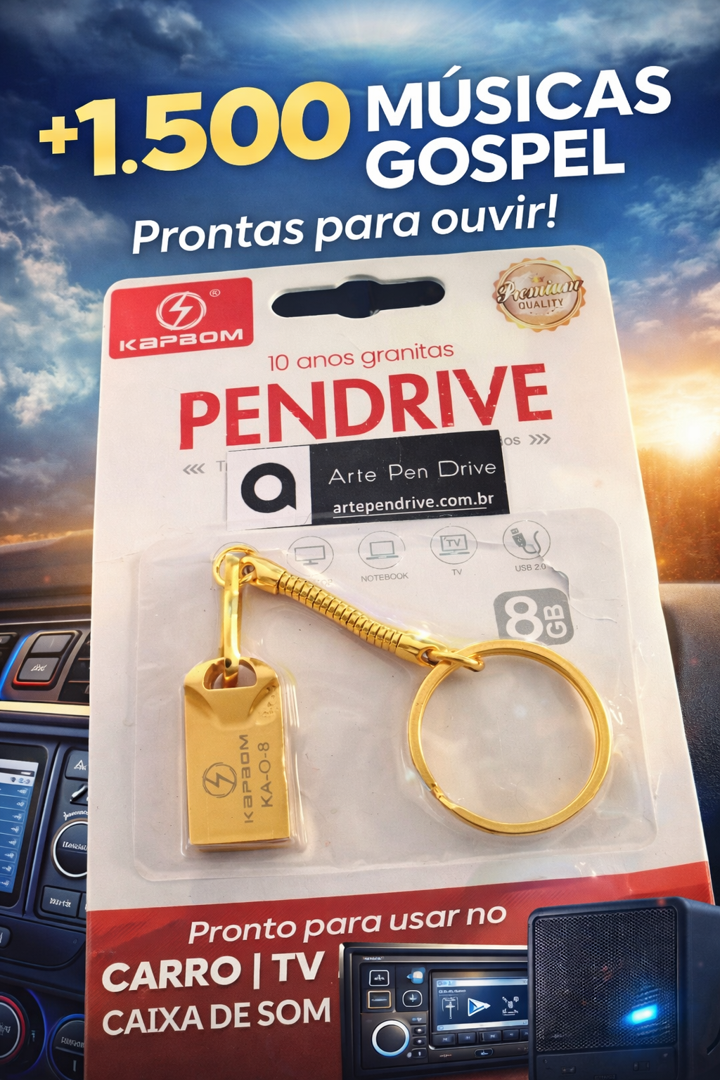 +1.500 músicas gospel