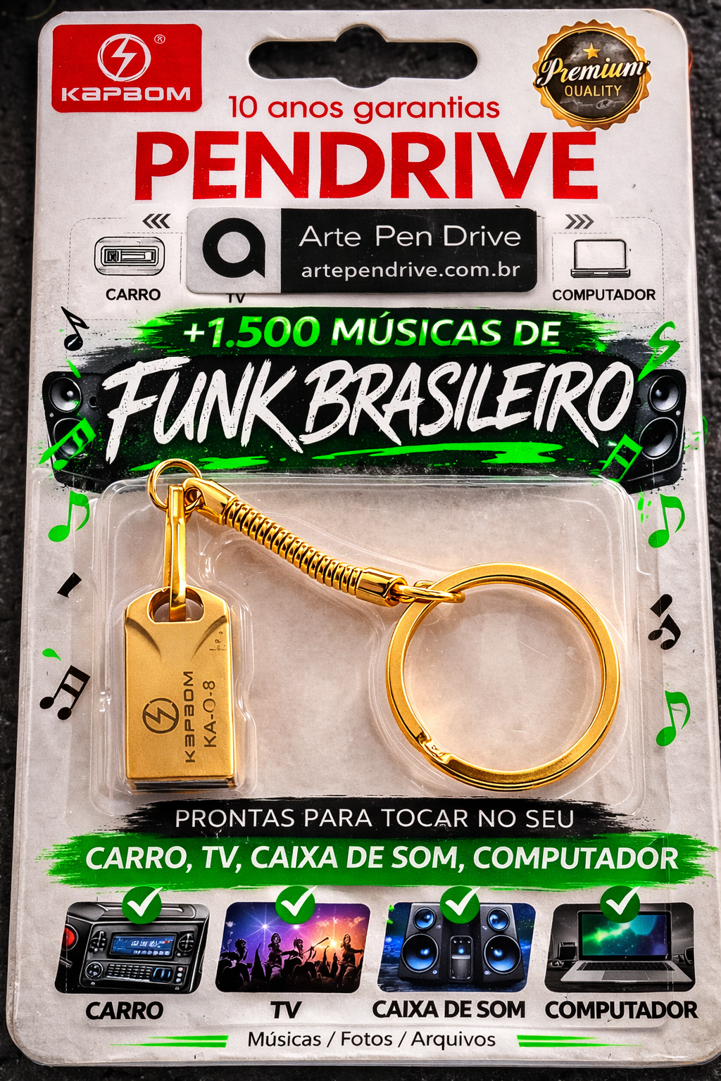 +1.500 músicas funk nacional